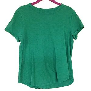 Old Navy Womens Green Cotton Slub Everywhere T Shirt, M